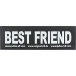 2 Julius-K9® attachable labels, L, BEST FRIEND