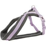 Arnés Confort Premium, L–XL: 70–110 cm/25 mm, Lila Claro