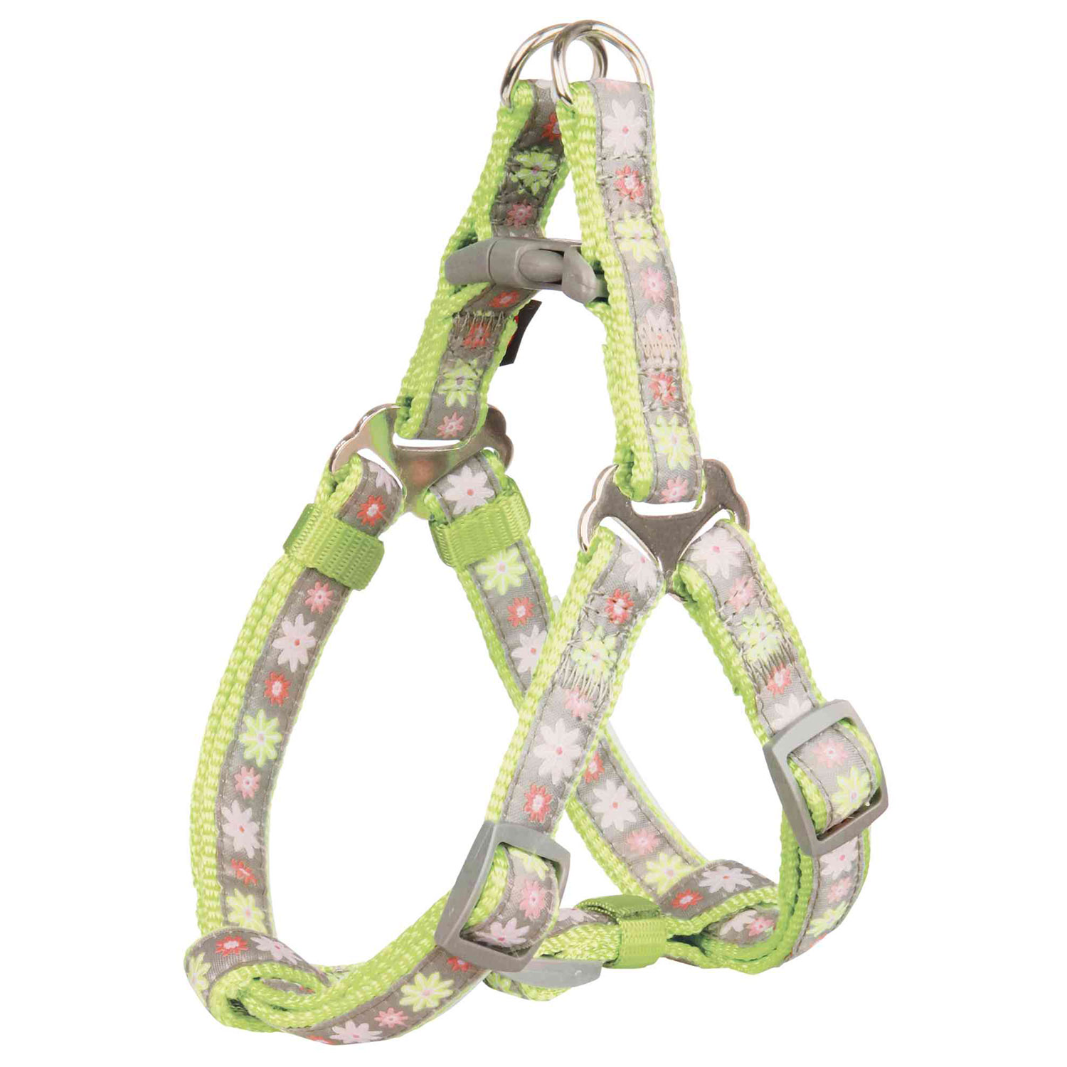 Modern Art One Touch harness Blooms XXS XS 25 35 cm 10 mm green