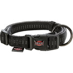 Collar Softline Elegance, XS–S: 25–35 cm/15 mm, Negro/Grafito