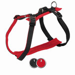 Comfort Soft Y-harness, S–M: 42–60 cm/20 mm, black