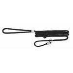 Show leash, 1.20 m/ø 10 mm, black