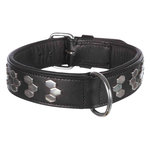 Collar Active Remaches, XL, 65-75 cm/40 mm, Negro