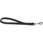 Basic short leash, M–L: 35 cm/18 mm, black