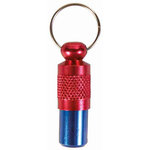 Cilindro Portadirecciones, Metálico, Azul/Rojo