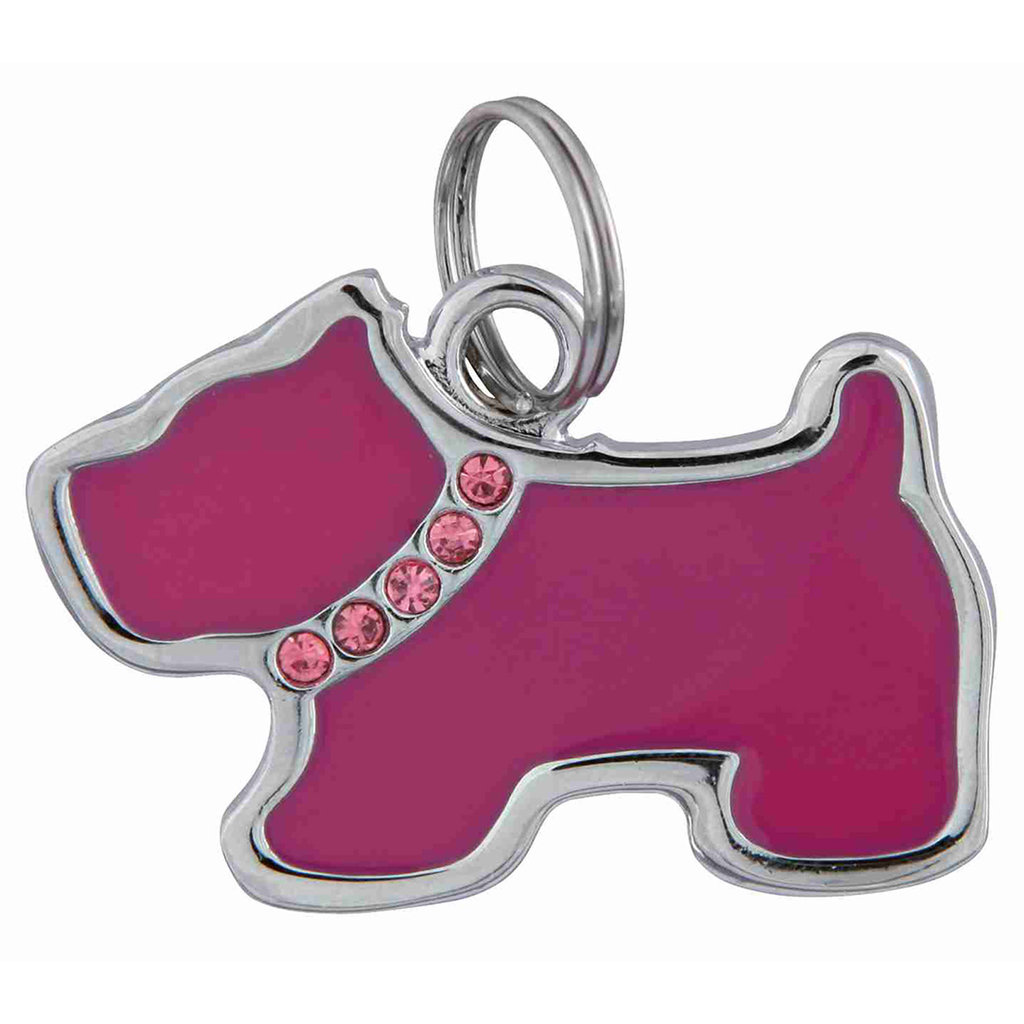 Placa Identificativa Forma Perro, 35 x 25 mm, Color Surtido