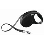 flexi New CLASSIC, tape leash, M: 5 m, black