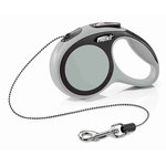 flexi New COMFORT, Cuerda enrollable, XS: 3 m, Gris