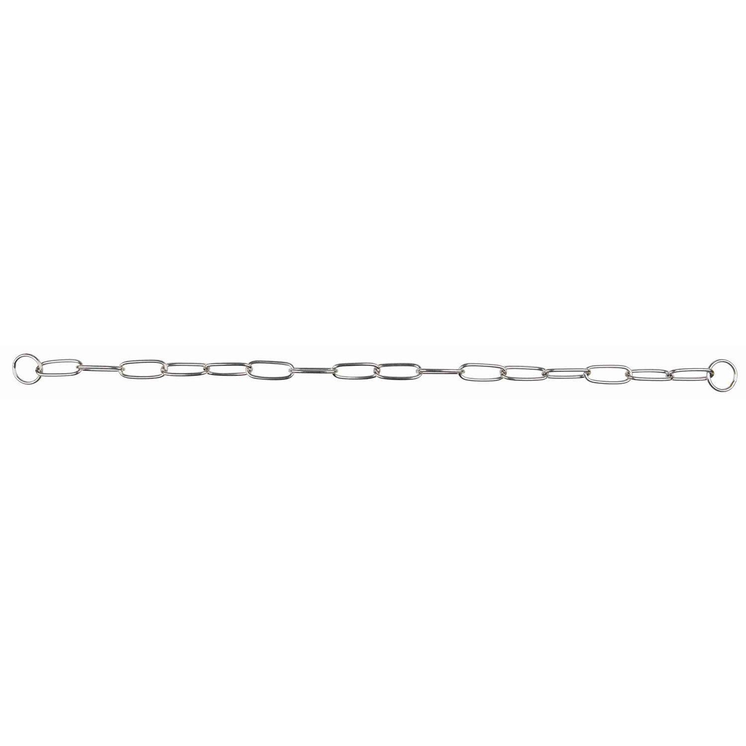 Long link top choke chain