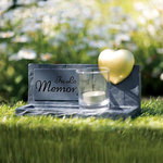 Piedra Conmemorativa Memory, 20 × 7 × 12 cm, Gris