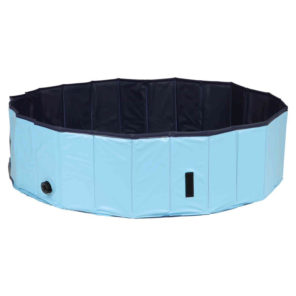 Piscina para Perros, ø160 × 30 cm, Azul Oscuro-Azul