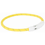 Aro con Luz Flash USB, L-XL, 65 cm/ø7 mm, Amarillo
