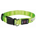Collar Flash USB, L-XL, 50-60 cm/25 mm, Verde