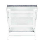 Escalera Pet, Altura Ajustable, 40 × 67 cm, Blanco