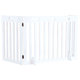 Puerta Perros, 3-partes, 82–124 × 61 cm, Blanco