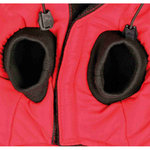 Abrigo Palermo, M, 50 cm, Rojo