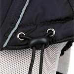 Abrigo Prime, L, 62 cm, Negro-Gris
