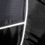 Abrigo Prime, L, 62 cm, Negro-Gris