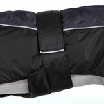 Abrigo Prime, L, 62 cm, Negro-Gris
