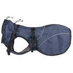 Capa con Arnés Duo, L, 62 cm, Azul