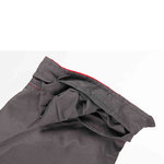 Abrigo Impermeable Lorient, XL, 70 cm, Rojo-Gris