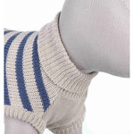 Jersey Milton, L, 60 cm, Gris-Azul