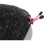 Jersey Hudson, M: 45 cm, Negro/Rosa
