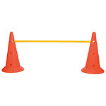 Dog Activity Obstacles, set 3 pcs., ø 23 × 30 cm, 78 cm, orange/yellow