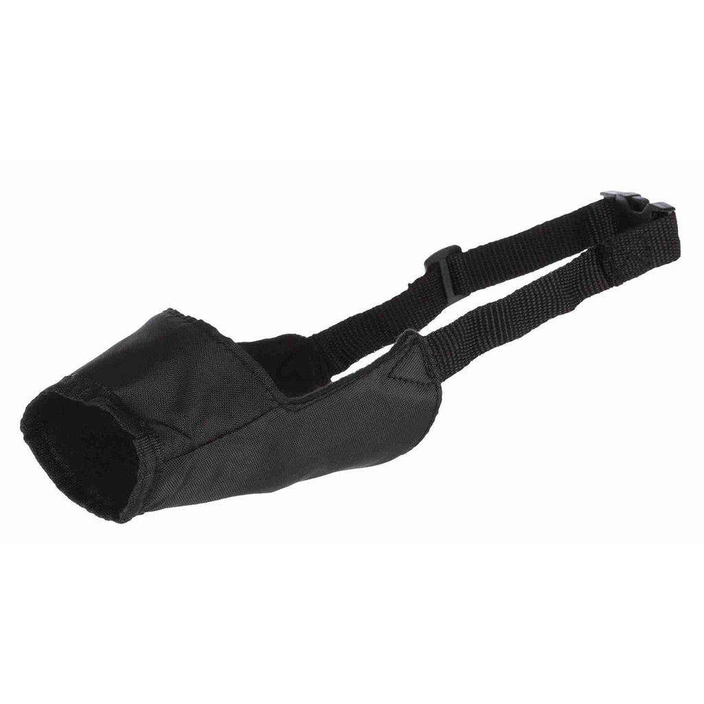 Bozal para perros, Nylon, XS, Negro