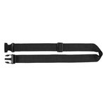 Cinturón para bolsa de Snacks, 80–150 cm/38 mm, Negro