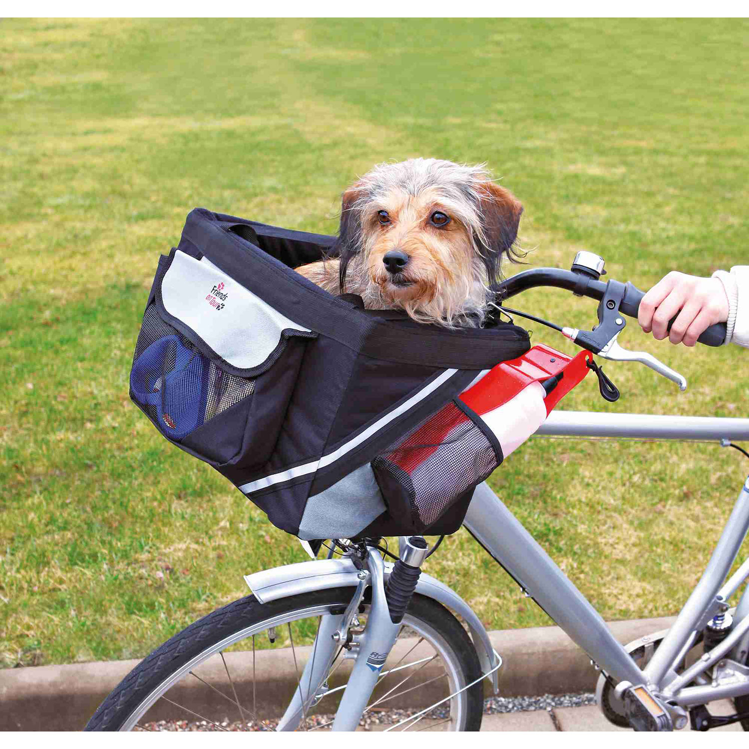Trixie Cesta de bici para pasear con tu perro ❤️ La Tienda Trixie