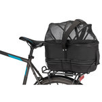 Cesta Bicicletas, Portaequipajes Pequeño 29x42x48 cm, Negro