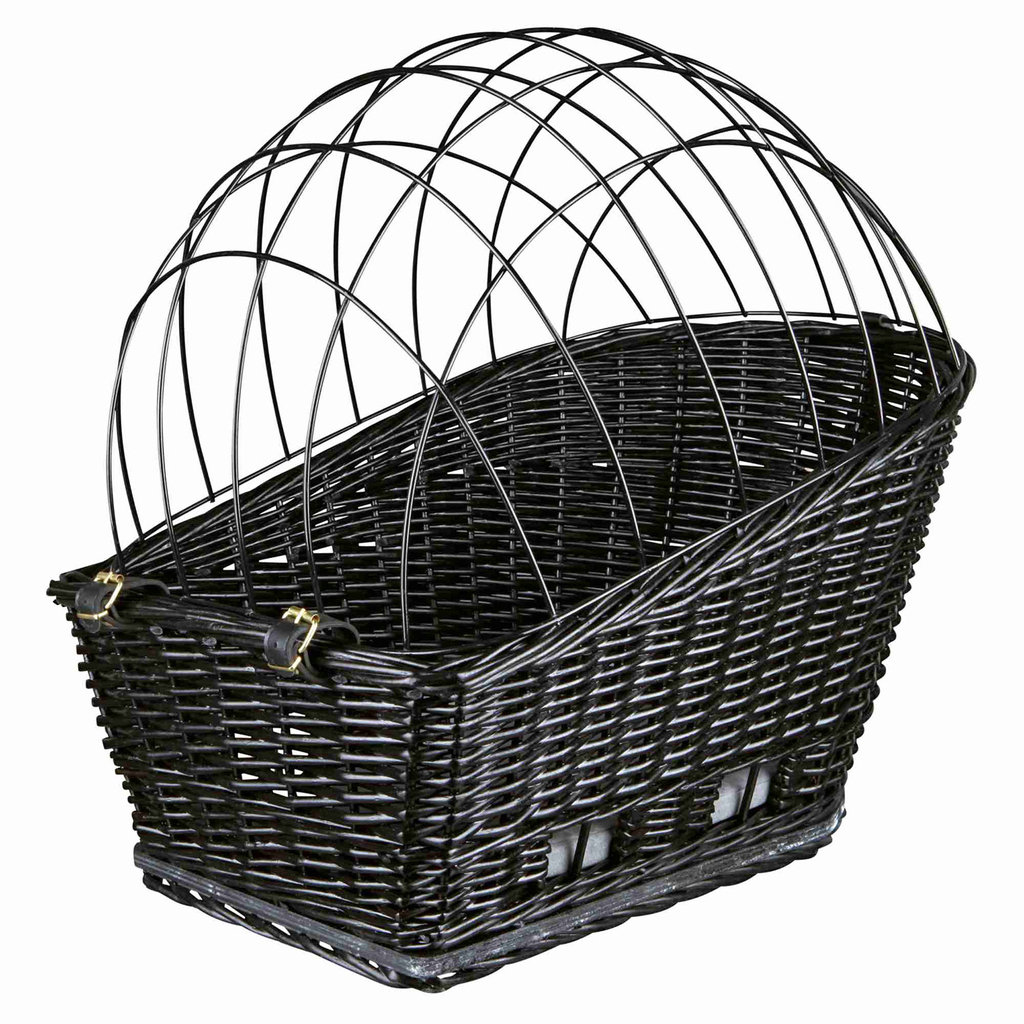 Cesta para Bicicleta, 35 × 49 × 55 cm, Negro