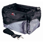 Transportín Frontal Bicis, Nylon, 43 × 26 × 26 cm, Negro