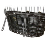 Front Bicycle Basket, 50 × 41 × 35 cm, black
