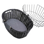 Cesta Bicicletas mimbre, Rejilla, 50 × 41 × 35 cm