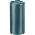 Dog poop bags with handles, 8 rolls of 15 bags, sorted