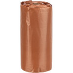 Dog poop bags with handles, 8 rolls of 15 bags, sorted