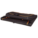 Caja Transporte, Expandible, M, 84 × 54 × 55 cm, Negro-Naranja