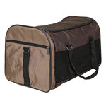 Bolsa Samira, Nylon, 31 x 32 x 52 cm, Marrón-Beige
