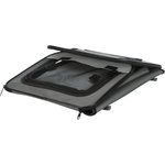 Caseta Desmontable 2, 40 x 40 x 55 cm, Gris oscuro/ Gris claro