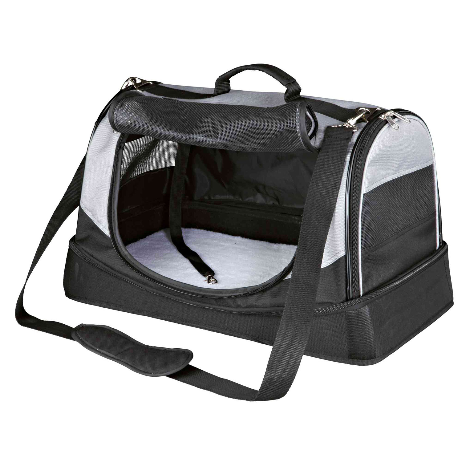 Holly carrier 30 30 50 cm black grey TRIXIE