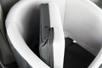 Car seat, 45 × 39 × 42 cm, black/grey
