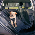 Car seat cover, 1.45 × 1.60 m, black