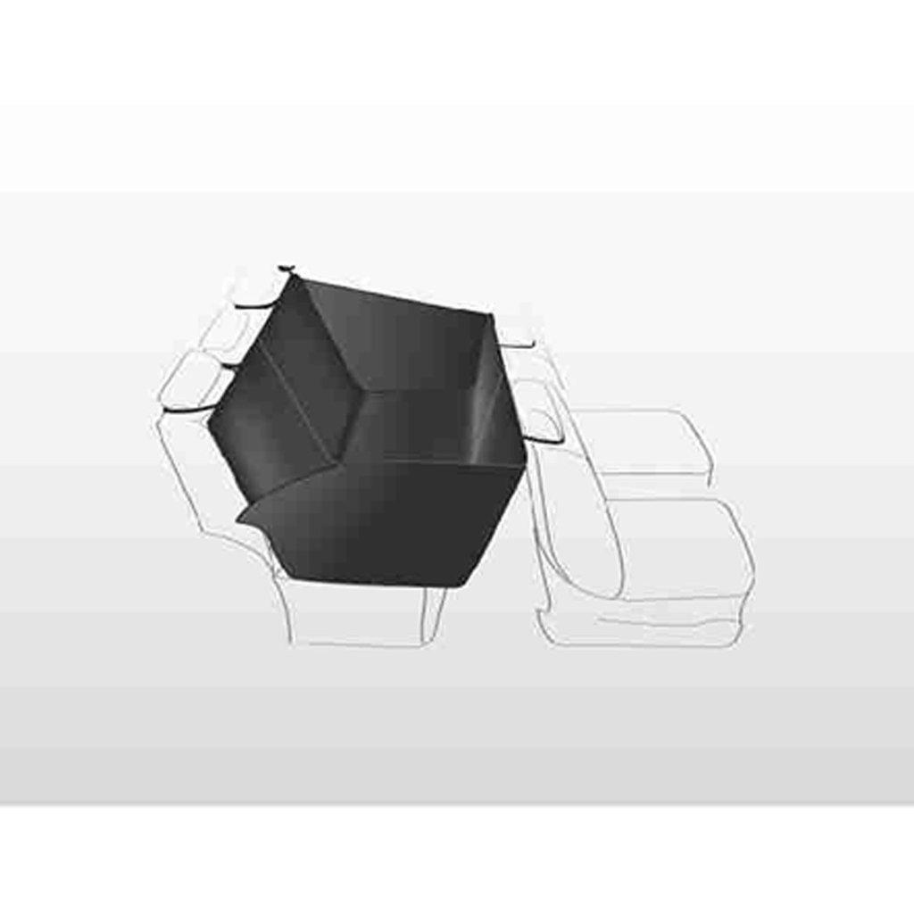 Car seat cover, 1.50 × 1.35 m, black