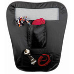 Separador Seguridad Coche, Nylon, 60/44 × 69 cm, Negro
