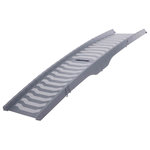 Ramp, 3-way foldable, plastic, 39 × 150 cm, grey