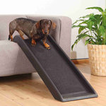 Petwalk ramp for dogs, 38 × 100 cm, black