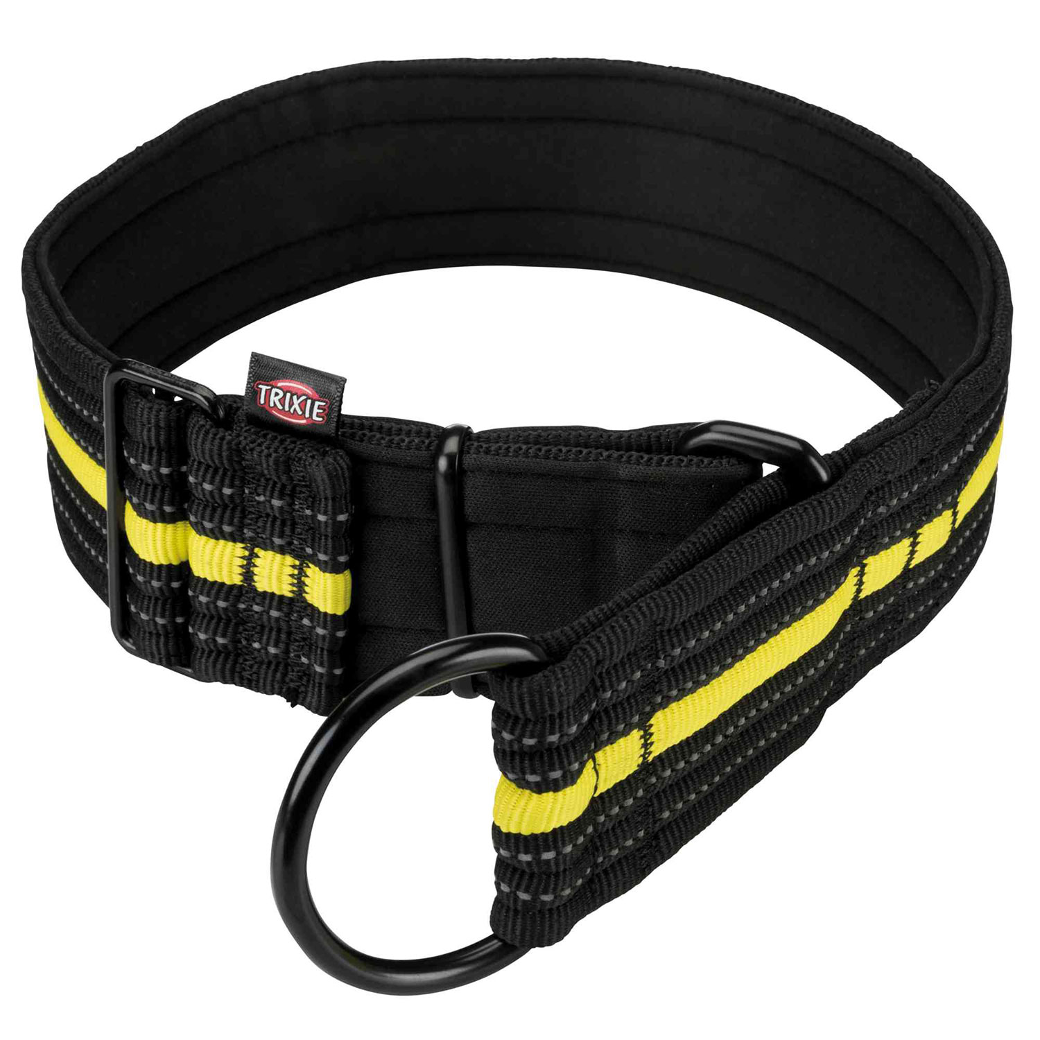 desinfectar Senado Tutor Collar Educación Sportin Fusion, L–XL, 48–58 cm/50 mm, Negro-Amarillo
