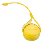 Sporting ball with strap, TPR, ø 6 × 20 cm